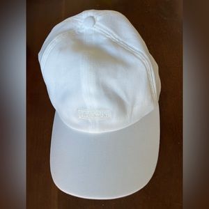 Lululemon White Running Hat